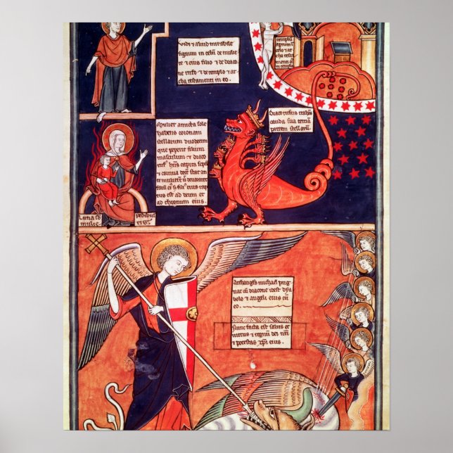 Affiche La femme de l'Apocalypse attaquée par la casquette (Devant)