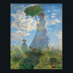 Affiche La femme de Monet restaurée avec un parasol La pro<br><div class="desc">Nous sommes heureux d'offrir cette version vibrante de la célèbre Femme de Monet avec un Parasol (parasol) qui a été numériquement restauré pour une couleur optimale. La mise à jour des oeuvres d'art classiques est notre passion chez Artural Living! Claude Monet a été le fondateur de la peinture impressionniste française,...</div>