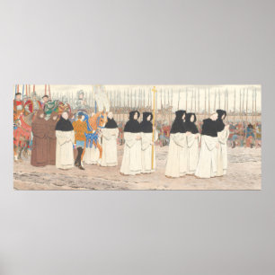 Affiche La femme en armure - Boutet de Monvel Art