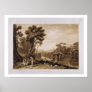 Affiche La Femme et Tambourine, gravée par Charles Turn