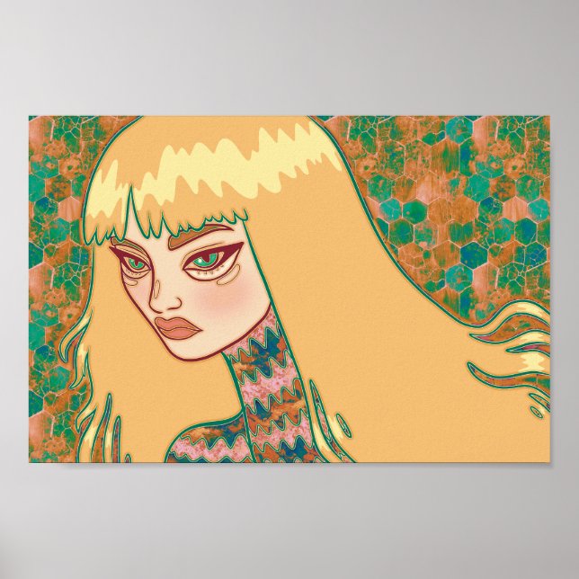 Affiche La femme gothique (Devant)