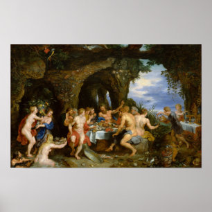Affiche La fête d'Achelous