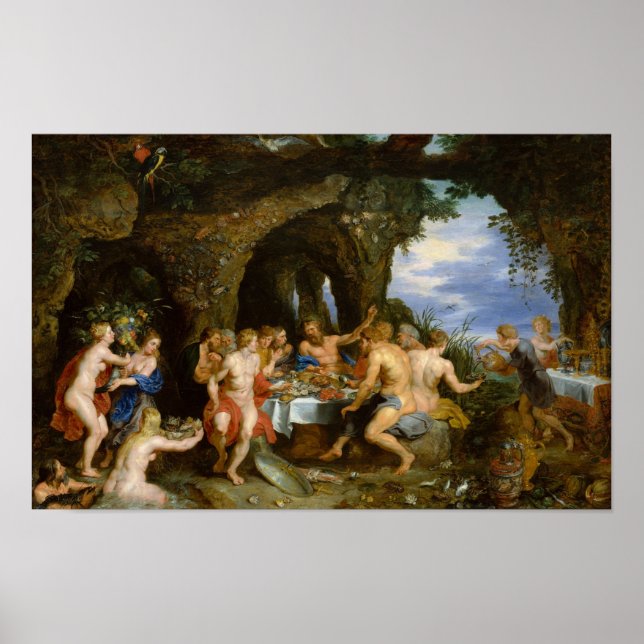 Affiche La fête d'Achelous (Devant)