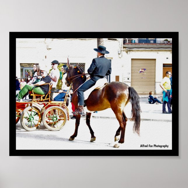 Affiche La fête de bienvenue des chevaux (Devant)