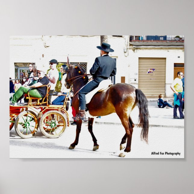 Affiche La fête de bienvenue des chevaux (Devant)
