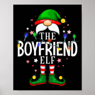 Affiche La fête de pyjama de Noël en famille de l'elfe pet