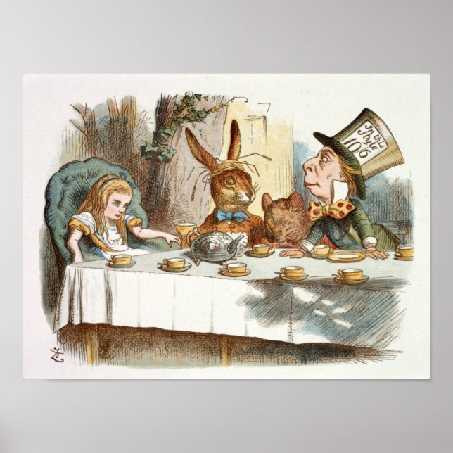 Affiche La fête du thé d'Alice (Devant)