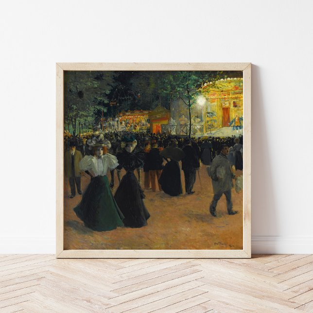 Affiche La Fête Foraine | Louis Abel-Truchet (Créateur téléchargé)