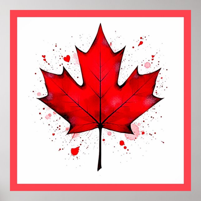 Affiche La feuille d'âme du Canada (Devant)