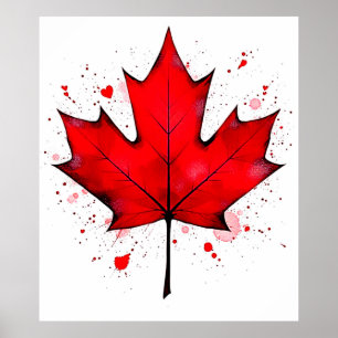 Affiche La feuille d'âme du Canada