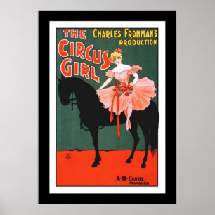 Affiche La fille de cirque