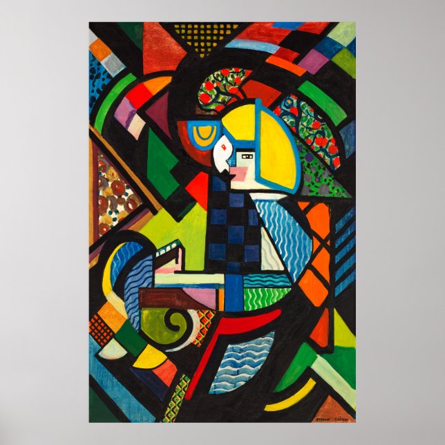 Affiche La fille de Henry Lyman Saÿen dans un Rocker (Devant)