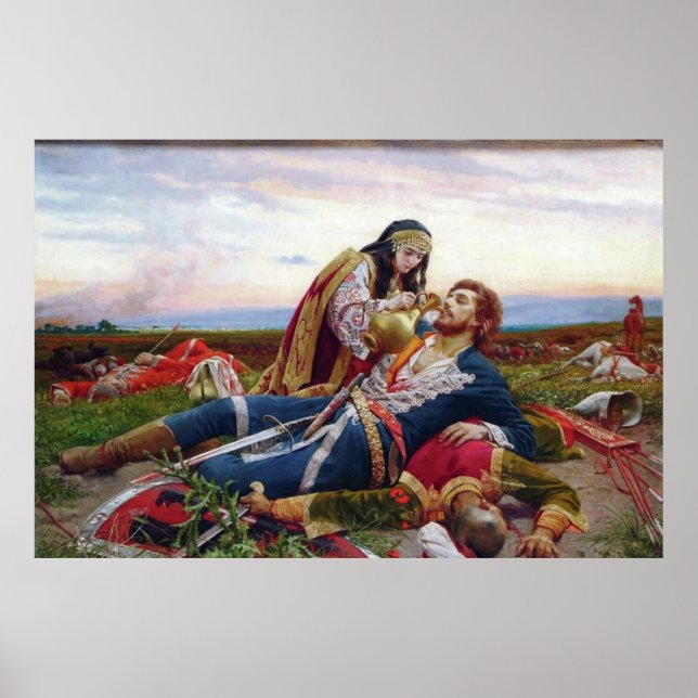 Affiche La Fille de Kosovka Uros Predic 1919 (Devant)