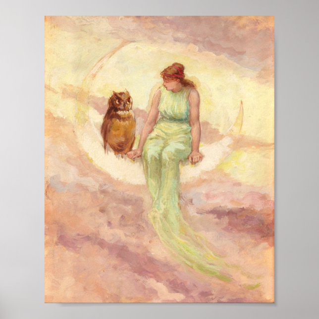 Affiche La fille de la sorcière par l'église Frederick Stu (Devant)