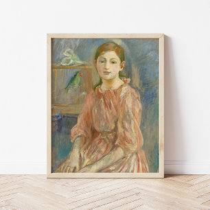 Affiche La fille de l'artiste   Berthe Morisot