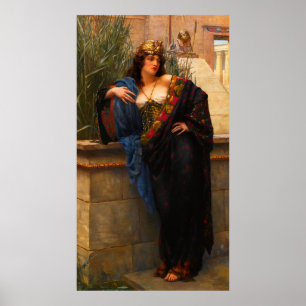 Affiche La fille de Pharaon par Reginald Arthur