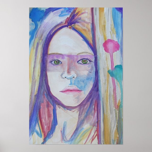 Affiche La fille derrière la porte (Devant)