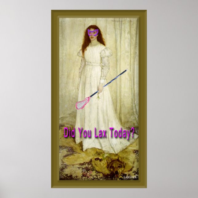 Affiche La fille en blanc (Devant)