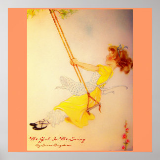 Affiche "La Fille En Flèche" Par Susan Bergstrom