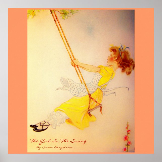 Affiche "La Fille En Flèche" Par Susan Bergstrom (Devant)
