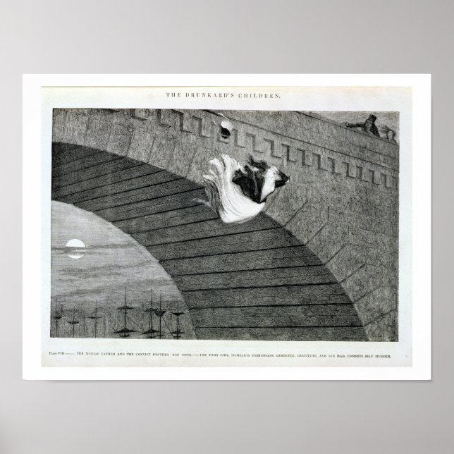 Affiche La fille râpée commet un suicide, plaque 8 de 'T (Devant)