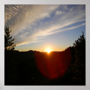 Affiche La fin d'une journée glorieuse....