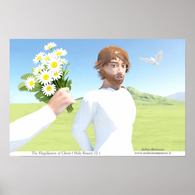 Affiche La Flagellation du Christ (Devant)