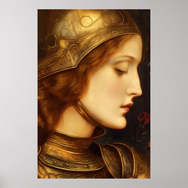 Affiche La flamme d'Orléans | Saint Jeanne d'Arc (Devant)