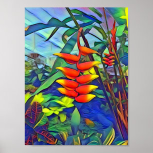 Affiche La fleur