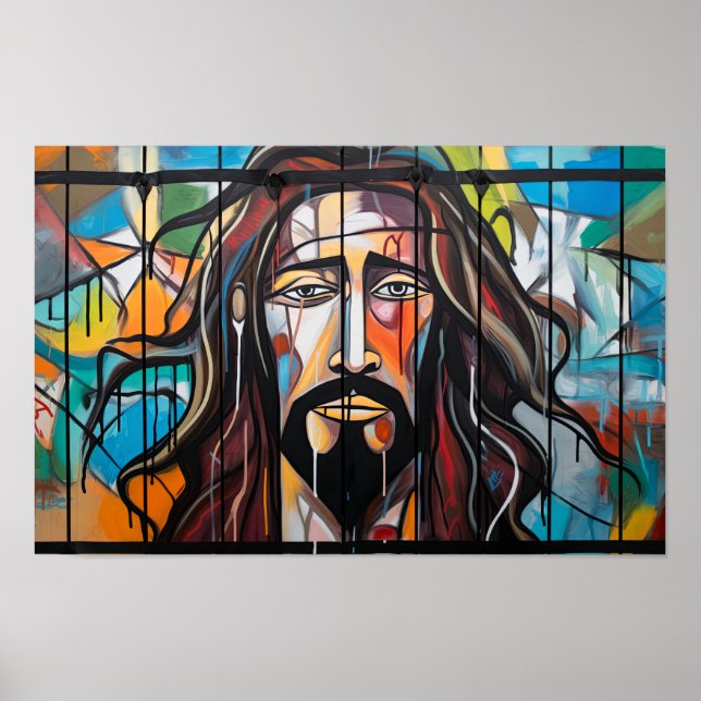 Affiche La foi derrière les barreaux : Saint Jean le Bapti (Devant)