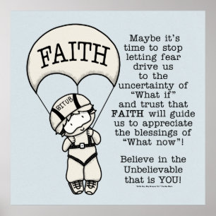 Affiche La foi guide