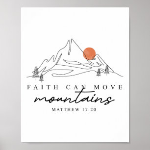 Affiche La foi peut déplacer des montagnes Randonnée Campi
