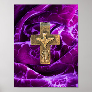 Affiche La foi religieuse chrétienne croise l'Esprit Saint