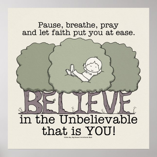 Affiche La foi vous met à l'aise (Devant)