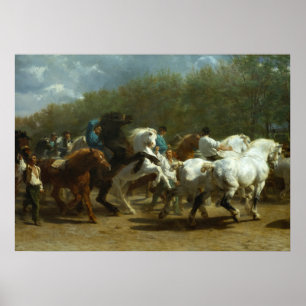 Affiche La Foire du Cheval de Rosa Bonheur