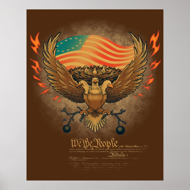 Affiche La fondation (Devant)