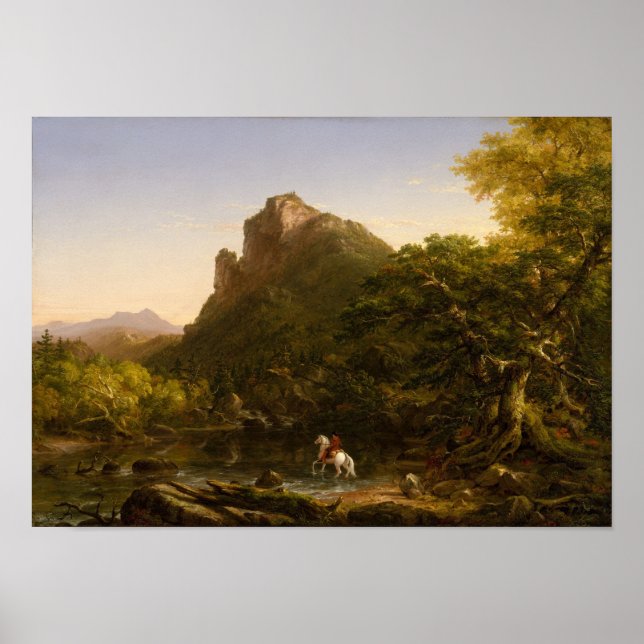 Affiche La Ford Mountain — Thomas Cole Wall Art (Devant)