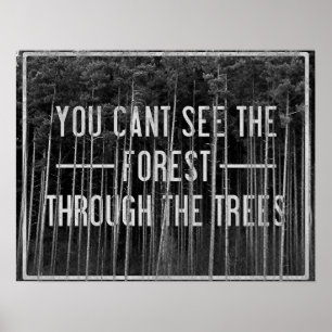 Affiche La forêt
