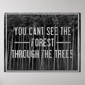 Affiche La forêt