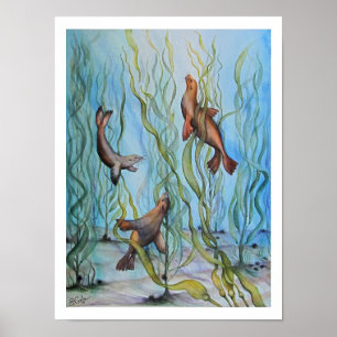 Affiche La forêt de Kelp