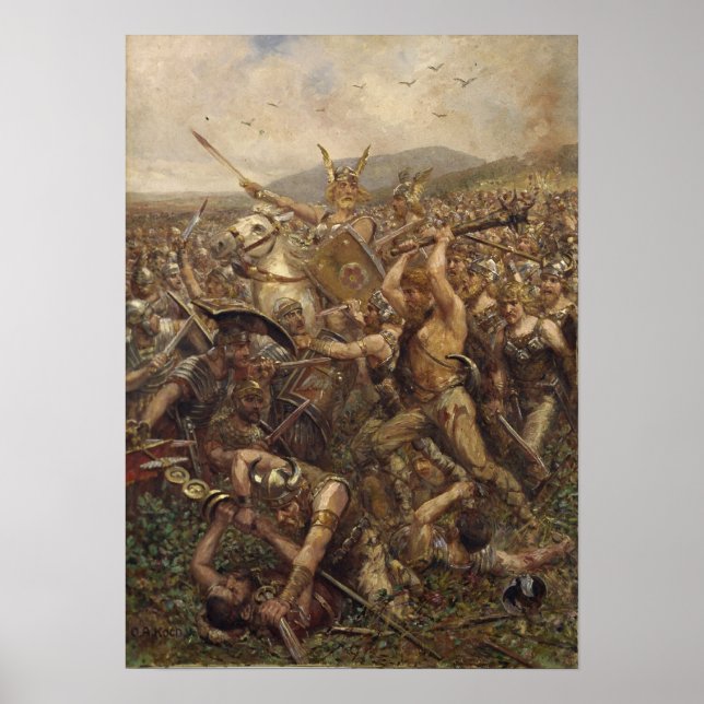 Affiche La forêt de Teutoberg (Devant)