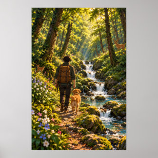 Affiche La forêt du vagabond