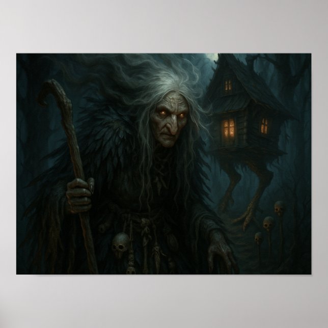 Affiche La forêt enchantée de Baba Yaga (Devant)