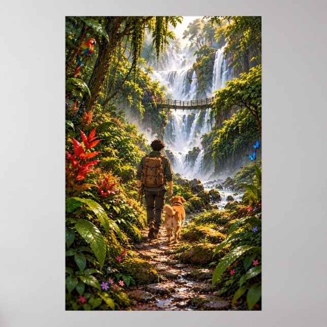 Affiche La forêt tropicale The Wanderer (Devant)