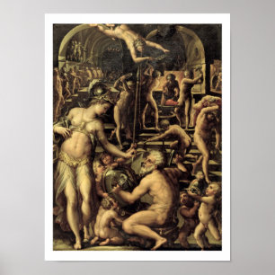 Affiche La forge de Vulcan, 1565