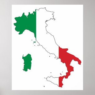 Affiche La forme italienne