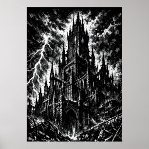Affiche La Forteresse noire par BurnsInHell