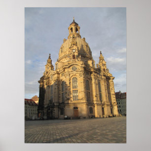 Affiche La Frauenkirche à Dresdn