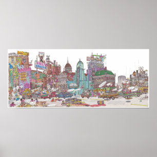 Affiche La fresque Voltz