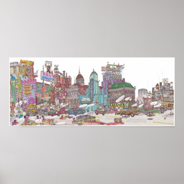 Affiche La fresque Voltz (Devant)